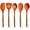 Orange Silicone 5-piece Set, variant on 5pcs/set,Christmas & Holiday Non-stick Silicone Kitchen Utensils Set Heat Resistant Cooking Baking Utensils Set With Wooden Handle, BPA Free,Kitchen Accessories, Kitchen Supplies, Ready For School