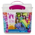 thumbnail image 3 of Tulip Two Minute Tie Dye Big Box Kit, 9 Bright Rainbow Colors, Add Water to Pre-Filled Dye Powder, 3 of 10