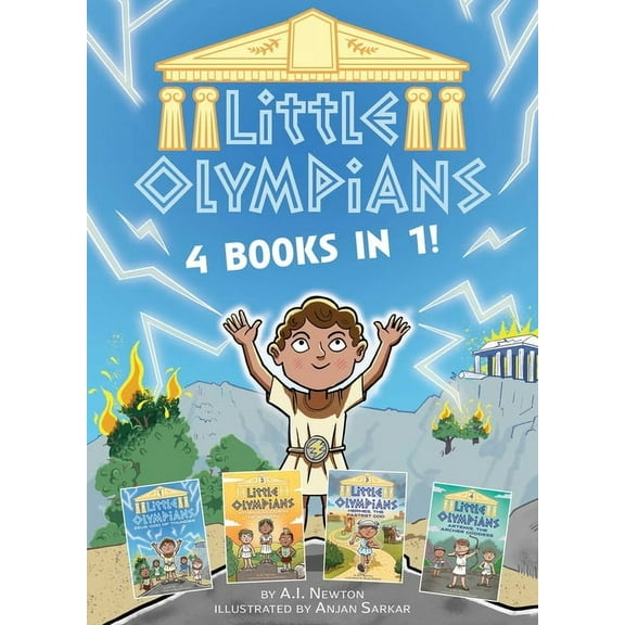 Little Olympians Little Olympians: 4 Books in 1! (a Chapter Book Series about Little Greek Gods), (Hardcover)