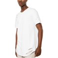 thumbnail image 1 of Jaywalker - Camiseta básica con dobladillo curvo para hombre, color blanco, XXL Jaywalker Camiseta básica, 1 of 1