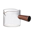 thumbnail image 1 of jifeng Tasse Transparente Vaisselle de Bar Tasse Poignée en Noyer 150ml 150ml, 1 of 4