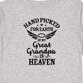 thumbnail image 4 of Inktastic Handpicked for Earth by My Great Grandpa in Heaven Boys or Girls Long Sleeve Toddler T-Shirt, 4 of 5