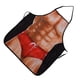thumbnail image 4 of Delantal de Cocina ANGGREK Sarga Poliéster Patrón Muscular Divertido para Hombres y Mujeres, 4 of 8