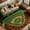 Color 3, variant on Rdsfhsp Velvet Area Rug Baseball Infield Diamond Sports Carpet, Non Slip Soft Plush, Machine Washable Stain Resistant Durable, Boys Bedroom Game Room Man Cave Floor Mat Decor