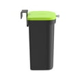 thumbnail image 3 of Nine Stars 1.06 Gallon Solid Print Handles Kitchen Plastic Compost Caddy, Black, 3 of 6