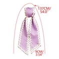 thumbnail image 2 of Wreath Sash for Front Door Cotton Wreaths Satin Sash Burlap Garland Ribbon Accessories for Wreath Yard Doorway Indoor Outdoor Bow Bridal Shower Home Decor, 2 of 6