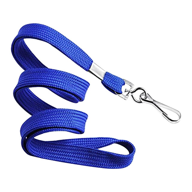 IMENGL Clearance! Delayuji Home Decor Polyester Lanyard Solid Color Chest Card Lanyard Student Card Lanyard Work Id Lanyard One Size Blue