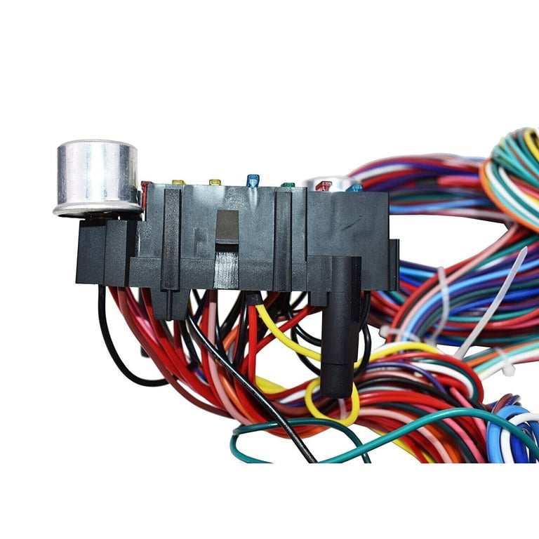 Universal Wiring Harness 12 Circuit Universal Musc... - Vicedeal