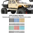 thumbnail image 2 of serony RCGOFOLLOW Smooth Front Rear Shock Absorber For 1/10 SCX10 Crawler Dark Blue, 2 of 6