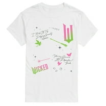 Wicked - Scatter Lyrics Oversized - Men's Short Sleeve Graphic T-Shirt