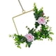 thumbnail image 2 of Monstrate Decoración de boda con flores artificiales: interior o exterior Elegante Bajo mantenimiento Fácil de limpiar Durabilidad duradera Decoración del hogar Rosa rosada cuadrado, 2 of 6