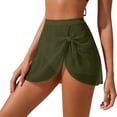 thumbnail image 4 of Gamivast Swim Cover up for Women Sheer Wrap Skirt High Waisted Tie Side Sarong Cover up Beach Pool Bathing Suit Coverup Vacation Resort Wear, 4 of 6