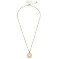 thumbnail image 2 of Women's CANVAS Style Ohio State Buckeyes Gold Plated Pendant Necklace, 2 of 2