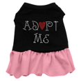 thumbnail image 1 of Adopt Me Rhinestone Dresses Black With Light Pink Xxl (18), 1 of 1