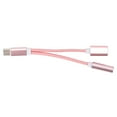 thumbnail image 2 of Loewten 2 In 1 Audio Adaptor, High Hardness Phone Audio Adapter For Enjoying Music Experience, 2 of 8