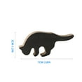 thumbnail image 4 of Kokovifyves Spring and Summer Decorations Woodwork Cats Ornaments 12 Cute Cats Ornaments of Different Shapes, 4 of 9