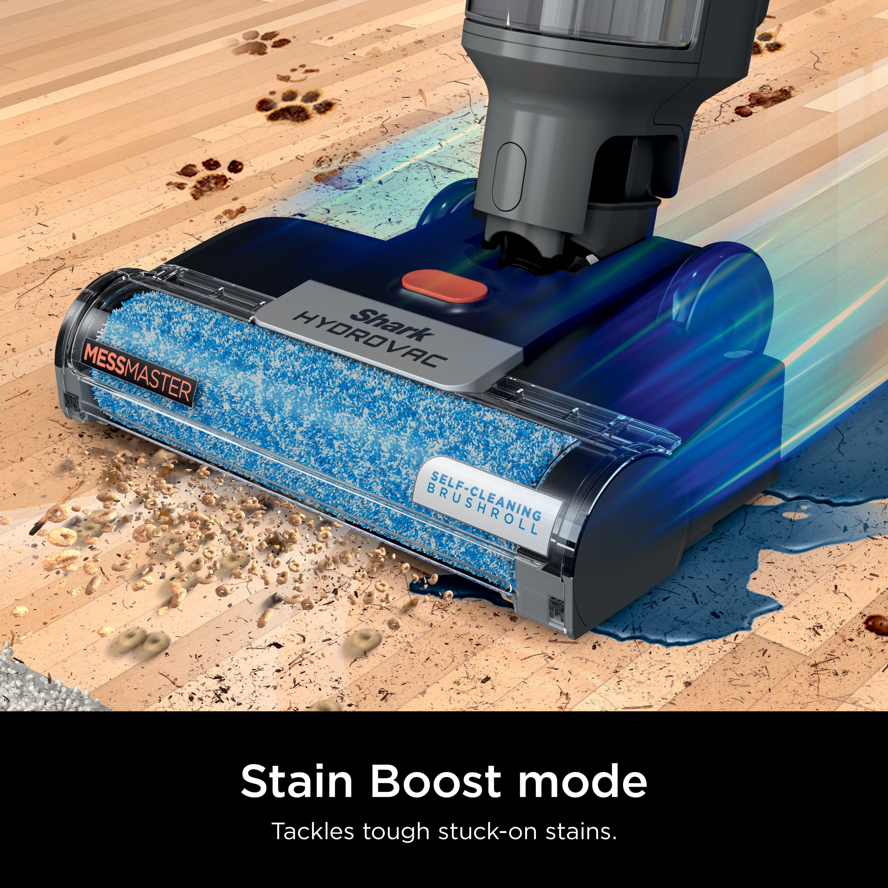 Shark HydroVac MessMaster Corded Wet Dry Vacuum & Mopping, 3-in-1 Self-Cleaning, HydroMopping, WD160