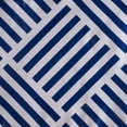 thumbnail image 4 of Contemporary Home Living Grid Panel Rectangular Vinyl Tablecloth - 84" - Nautical Blue and White, 4 of 4
