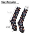 thumbnail image 5 of Balery Mushroom Doodle Fun Novelty Socks Men'S Women'S Crew Socks Funny Crazy Novelty Socks Quirky And Cool Socks, 5 of 9
