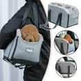 HPDL Portable Dog Car Seat Bed Carrier For Small Dogs and Cats Safety