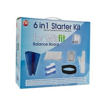 CTA Digital Wii Fit 6-in-1 Starter Kit