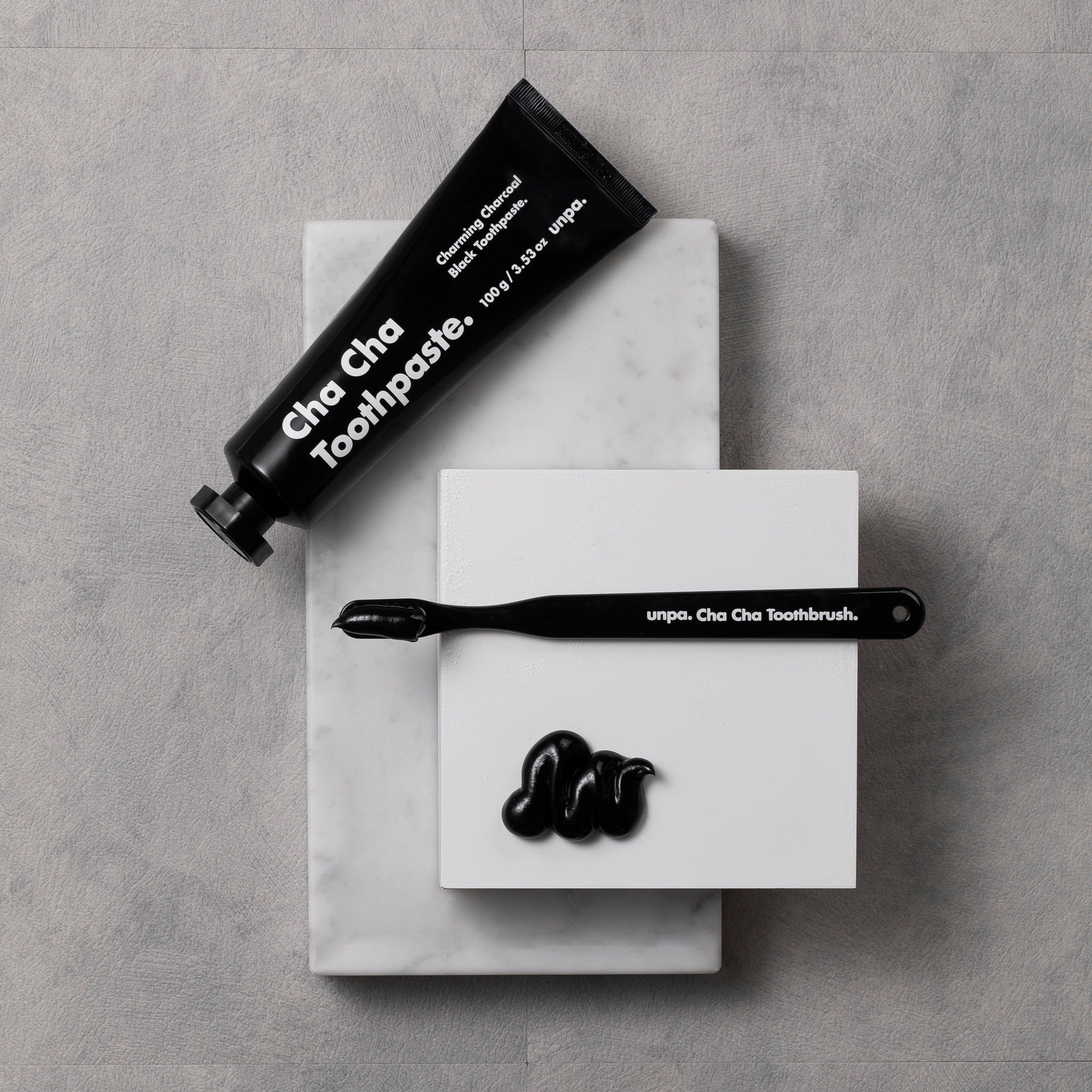 Cha Cha Charcoal Mint Toothpaste