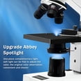 thumbnail image 6 of Compound Microscope Professional 40x-1000x with LED Light for Students and Adults, 6 of 7