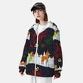 thumbnail image 3 of Balery Merry Christmas Elk Sudadera ligera de manga larga con capucha y protección solar UPF 50+ para hombre y mujer, ideal para pesca y running-3X-Large, 3 of 7