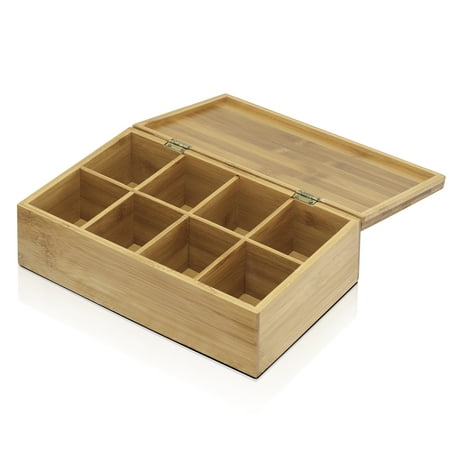 Tuck Box Tea Room - Furinno DaPur Bamboo Tea Box FK8910