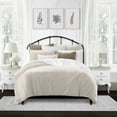 thumbnail image 2 of Basic Ticking Stripes Walnut Duvet Cover Set Full, 2 of 5