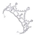 thumbnail image 1 of NUOLUX Tiaras De Novia Plateadas Con Para Complementar Vestidos De, 1 of 8