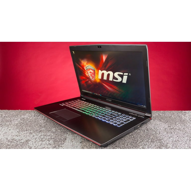USED MSI GE72 Apache Pro 077 Core i7 5700HQ 2.7 GHz Windows 8.1 16 GB RAM 128 GB SSD 1 TB HDD DVD SuperMultiUSED with FREE 3 Year