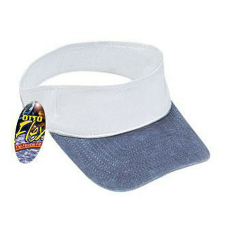 Otto Cap Washed Pigment Dyed Cotton Twill Sun Visors - Hat / Cap for Summer, Sports, Picnic, Casual wear and Reunion