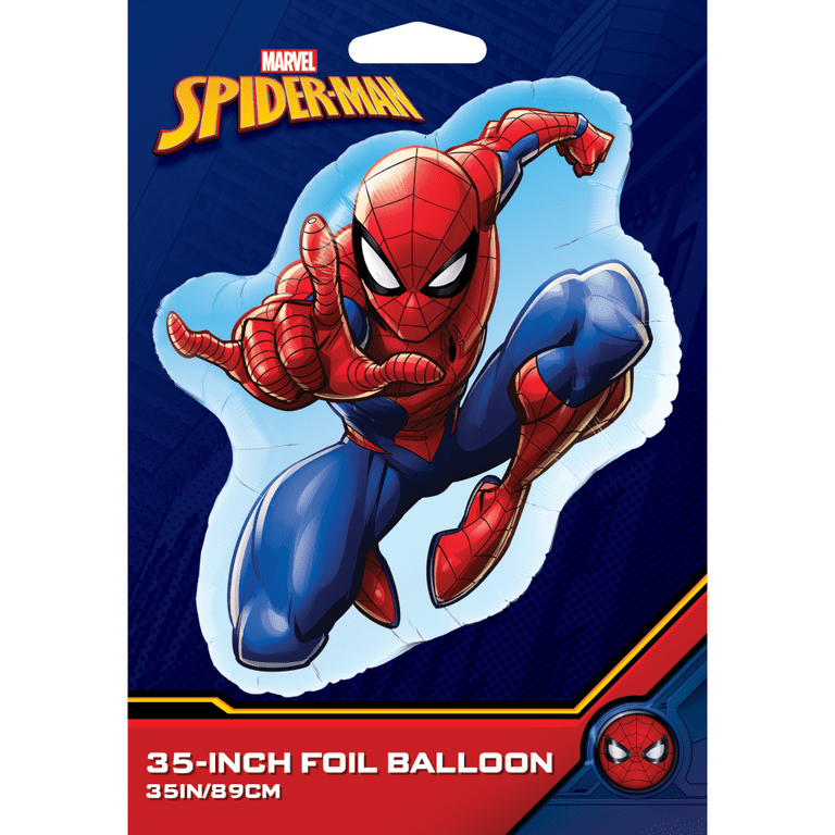 33 Spiderman Birthday Personalized Shape Balloon