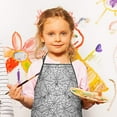 thumbnail image 3 of Halloween Spider Web and Spiders Kids Aprons for Girls and Boys,Adjustable Neck Strap Toddler Aprons for Kids Cooking Baking, 3 of 7