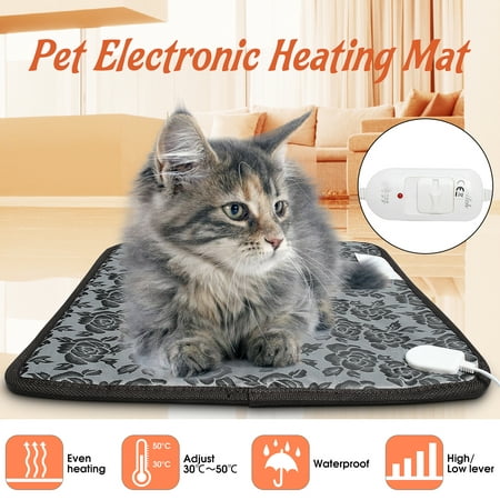 Pet Electric Pad Blanket Heat Heated Heating Mat Waterproof Dog Cat Bunny