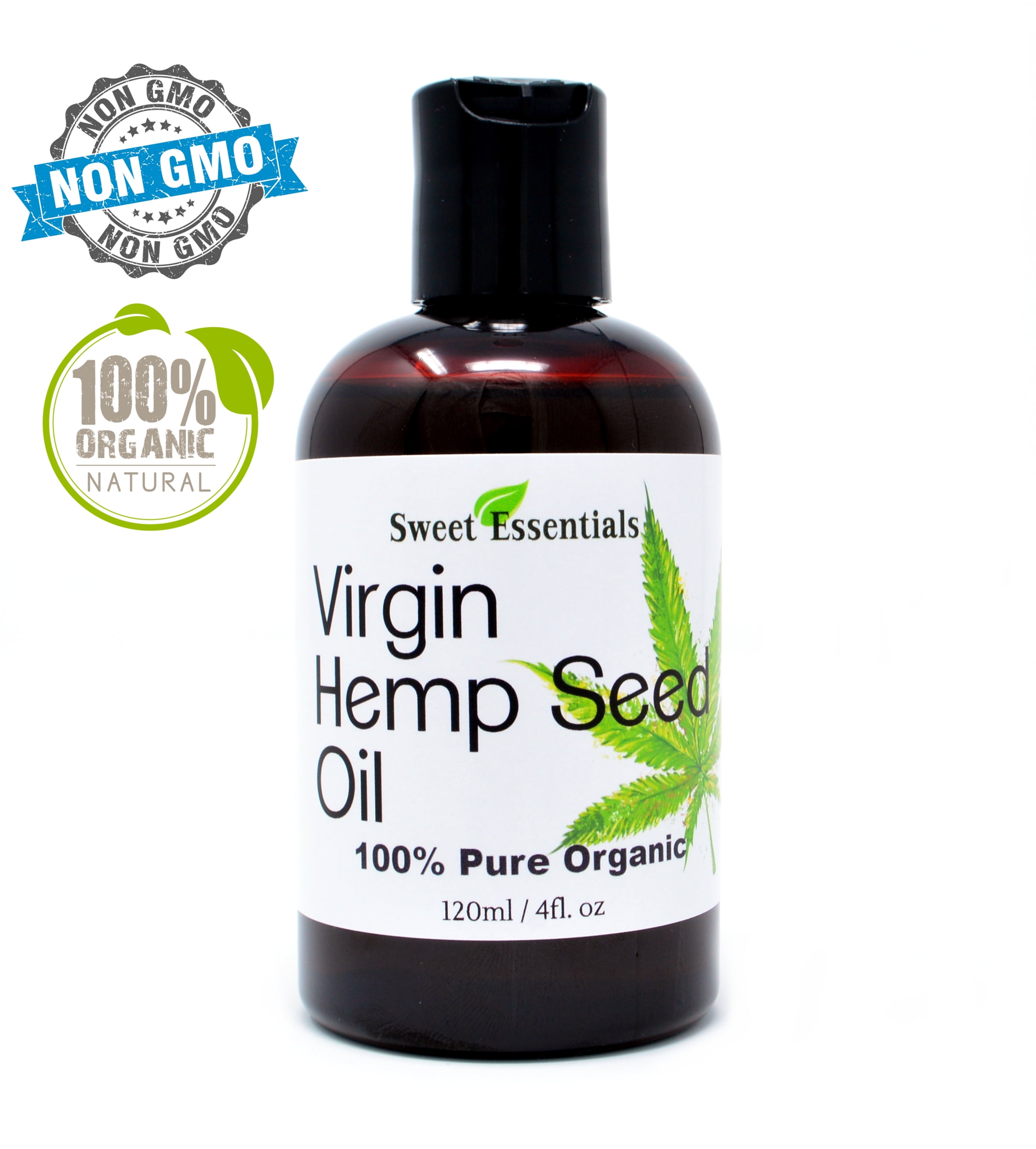 Organic Extra Unrefined Hemp Seed Oil (Food Grade) 4oz Imported From