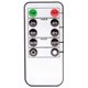 thumbnail image 4 of Velas cónicas negras sin llama parpadeantes con control remoto de 10 teclas, velas de ventana con luz de mecha 3D LED a batería, cera real, paquete de 10, 4 of 5