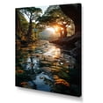 thumbnail image 2 of Designart "Yellow Black Louisiana horizon" Louisiana Canvas Print, 2 of 5