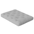 thumbnail image 2 of Loosh Home  12" Canvas Futon Mattress Grey Full, 2 of 5