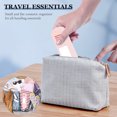 thumbnail image 1 of Bolsa De Pinceles De Maquillaje Bolsa Maquillaje Cepillo Silicona Cosméticos Almacenamiento Cremallera para Viajes Rosa Ndcxsfigh Cuidado Belleza, 1 of 3
