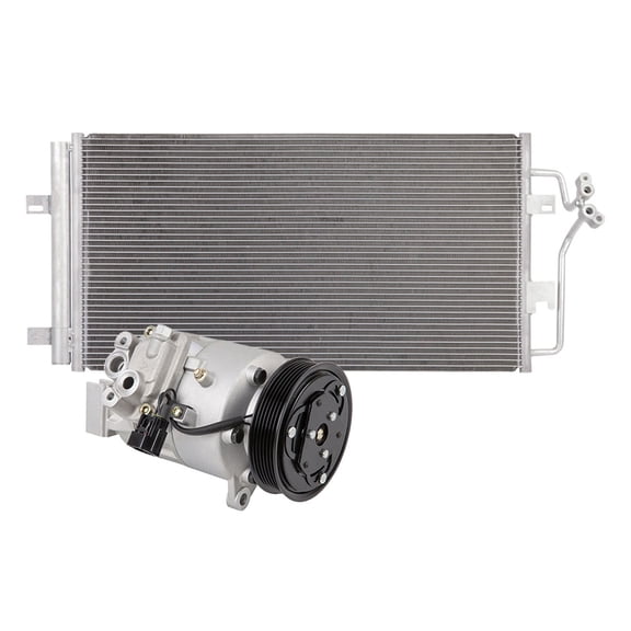 For Buick Lucerne 2009 2010 2011 AC Compressor w/ A/C Condenser & Drier - BuyAutoParts