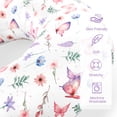 thumbnail image 3 of Funda para Almohada de Lactancia Pea Pod 2 Pack Suave Morado para Amamantar, 3 of 7