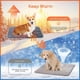 thumbnail image 2 of Self Warming Pet Pad, Self Heating Cat Pad Self Warming Dog Mat Reflects Body Heat Extra Warm Thermal Pet Pad Washable, 2 of 5