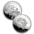 thumbnail image 3 of 1993 Uganda 3-Coin Silver Wildlife Proof Set, 3 of 4