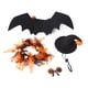 thumbnail image 1 of Conjunto de Disfraz de Halloween para Mascotas YONGSHENG Sombrero con Alas de Murciélago Corbata Adorno de Campana Gafas, 1 of 5