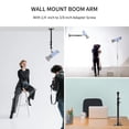 thumbnail image 3 of Anillo de montaje en pared Light Boom Arm Selens para estudio, 100 cm, 3 of 6