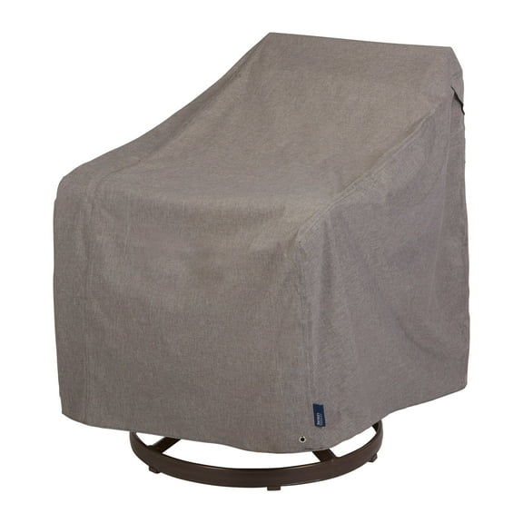 Modern Leisure Garrison Waterproof Patio Swivel Lounge Chair Cover, 37.5"L x 39.25"W x 38.5"H, Gray