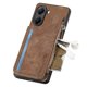 thumbnail image 4 of For Xiaomi Poco X7 Pro 5G Xiaomi Redmi Turbo 4 5G Case Zipper Card Holder Kickstand Leather + PC + T, 4 of 5