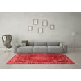 thumbnail image 3 of Ahgly Company Indoor Round Persian Red Traditional Area Rugs, 4' Round, 3 of 4